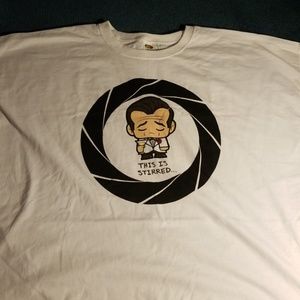 Lootcrate James Bond Pop Figure tshirt..never worn